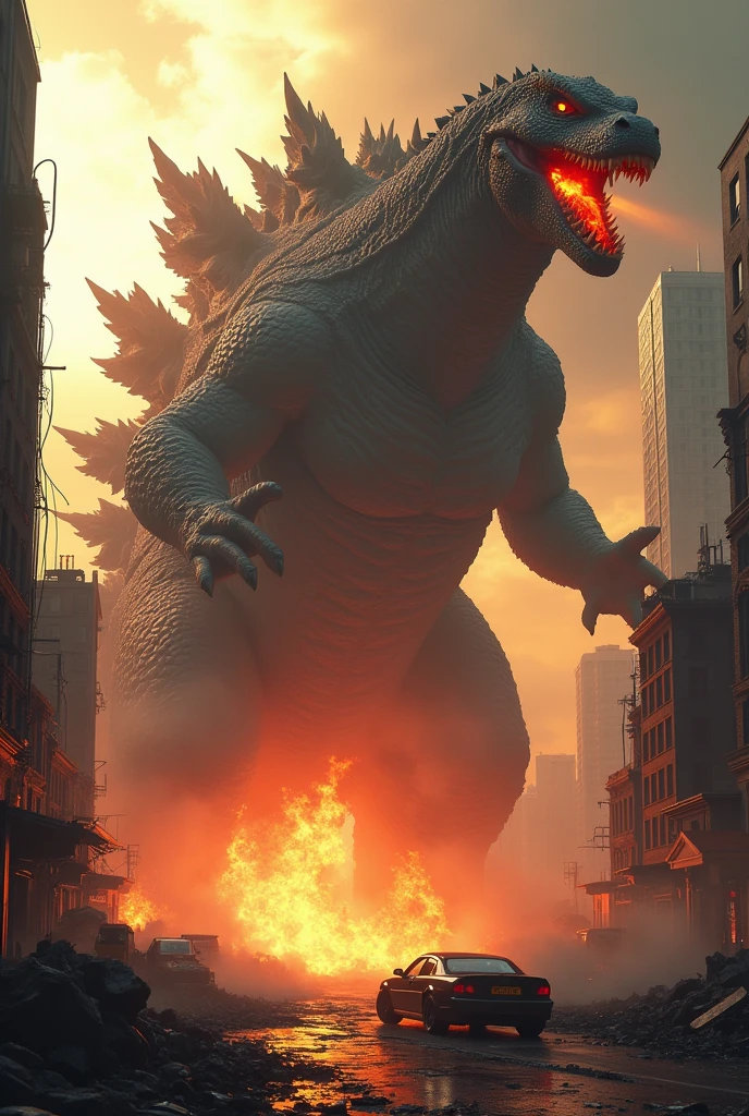 Fire monster godzilla