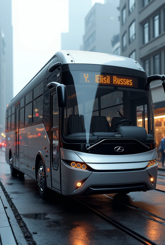 hyper realistic bus