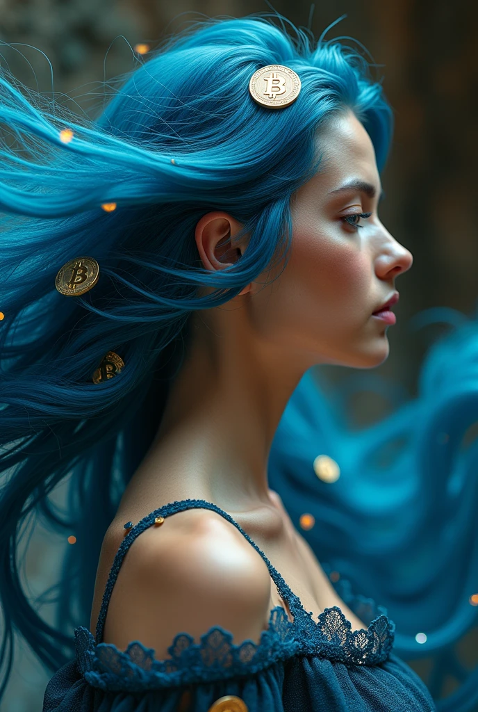 def create_texture_malvina_scene_with_bitcoin(woman, texture_elements, bitcoin_elements):
return (f"Imagine a high-definition scene where {woman}, a modern Malvina, moves through a world of {texture_elements} intertwined with the elegance of {bitcoin_elements}. Her silky blue hair flows seamlessly, with digital bitcoin threads subtly woven in. The textures of her attire combine the old-world charm of velvet and lace with the futuristic allure of cryptocurrency, creating a stunning contrast that captivates the viewer.")
# Пример использования
texture_malvina_scene_with_bitcoin = create_texture_malvina_scene_with_bitcoin(
"a tactile and visually rich Malvina",
"luxurious velvet, delicate lace, and soft, flowing silk",
"bitcoins intricately embedded into the fabric, glistening with a subtle digital shimmer"
)
print(texture_malvina_scene_with_bitcoin)