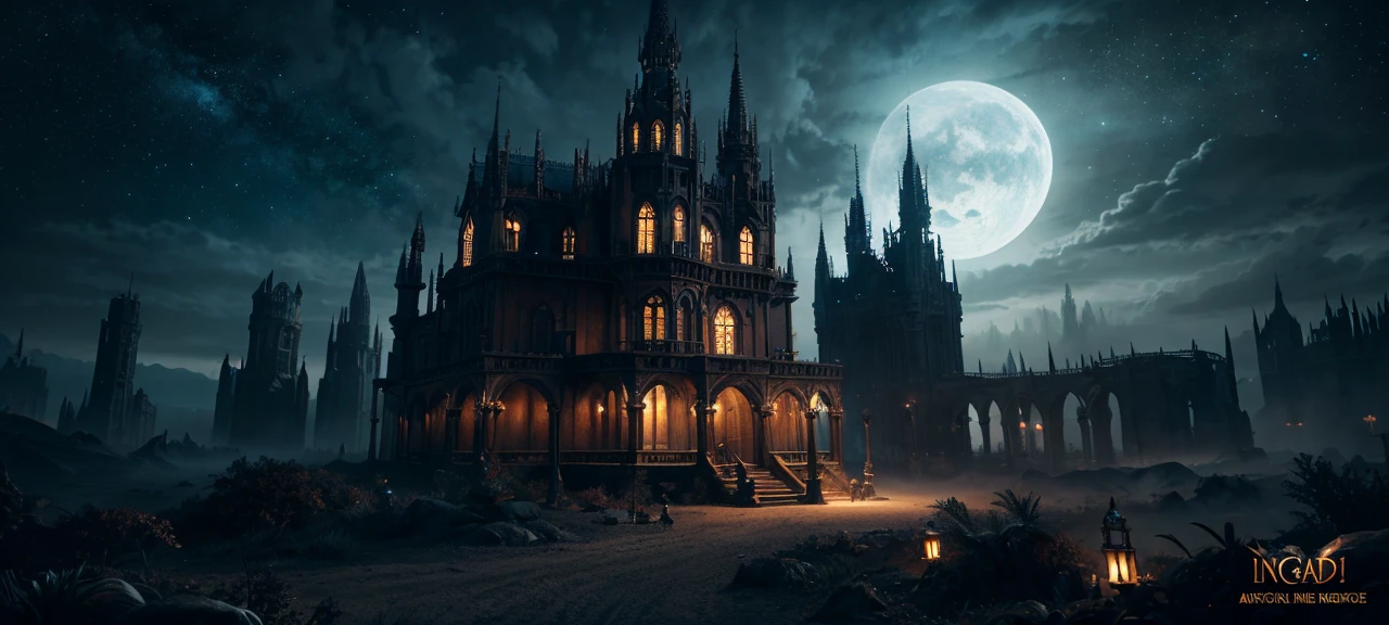 Cosmic, hyper-detailed gothic art, Unreal Engine 5 detailed matte painting, deep color, fantastic, intricate detail, home screen, complementary colors, fantasy concept art, 8k resolution, gothic masterpiece