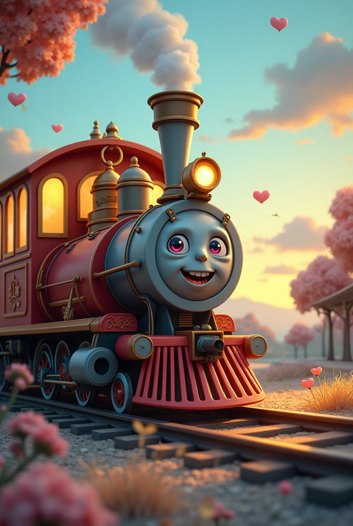 Choo-choo, the train is slowing,
The station's up ahead,
Thanks for the adventure,
Time to go to bed!