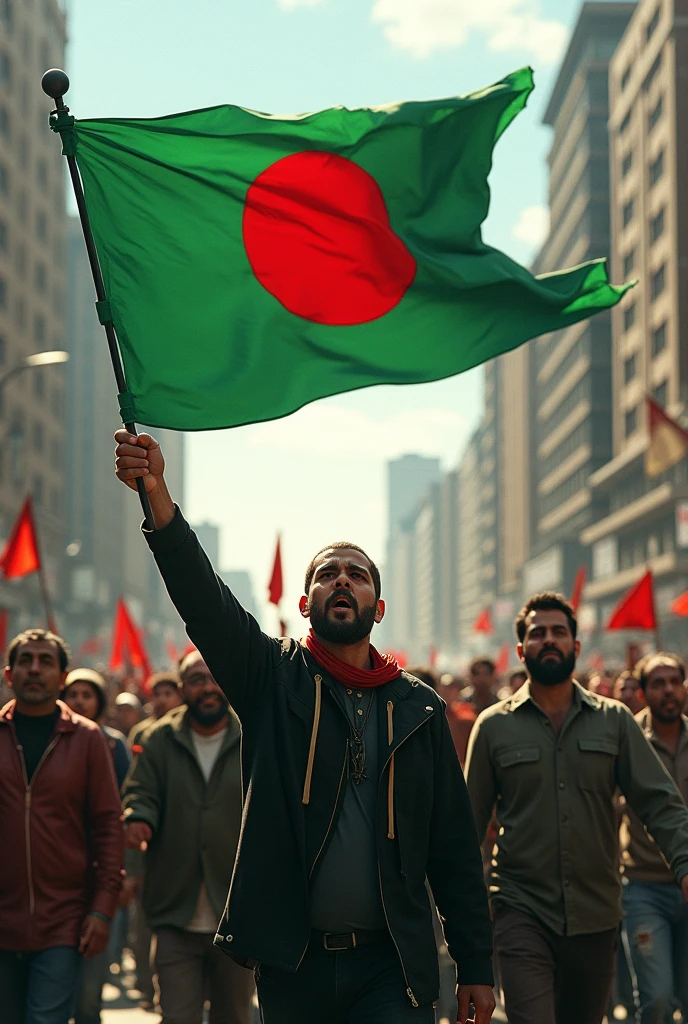 Movement of fundamentalists in Bangladesh green Bangladesh i flag
