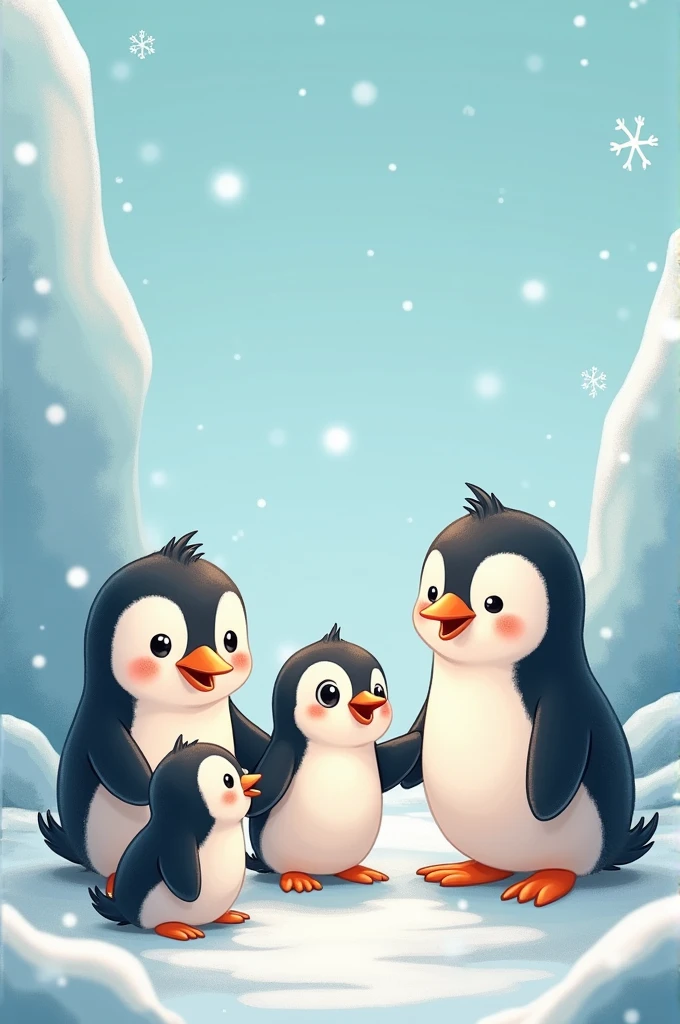 Cute penguins