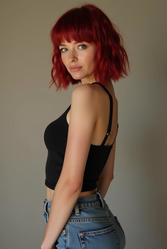 One girl show your bob and and rectum