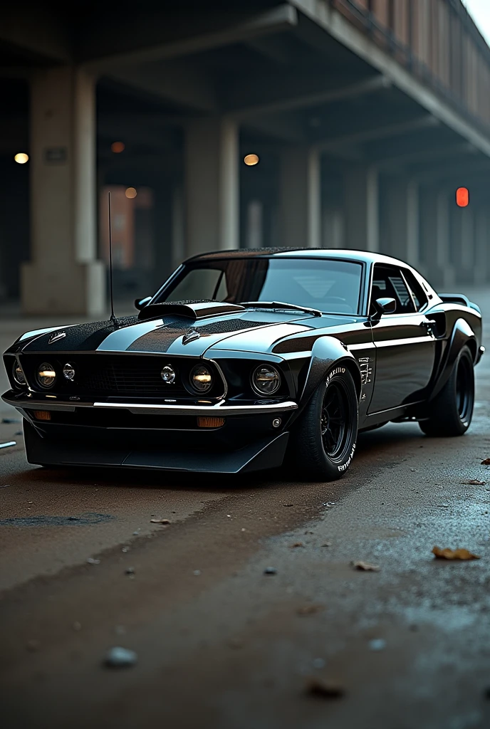 You can create an image of a 1969 mustang fastback, with pipe body, similar to the one used in razer vehicles