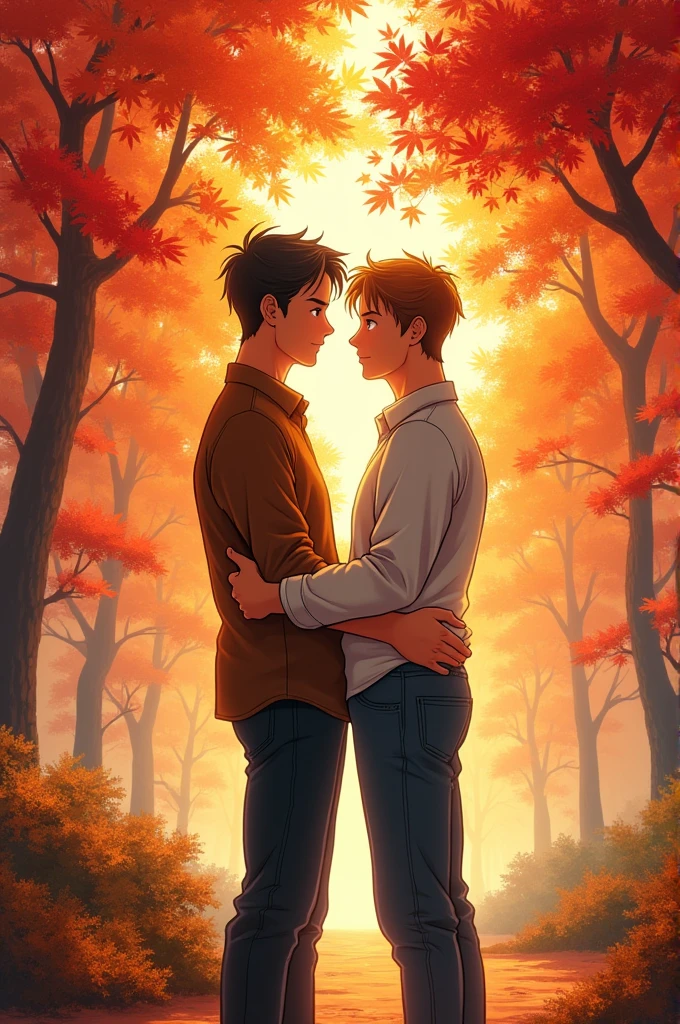 A gay couple,flores de momiji, CLAMP style,A HIGHER,ANOTHER BASS