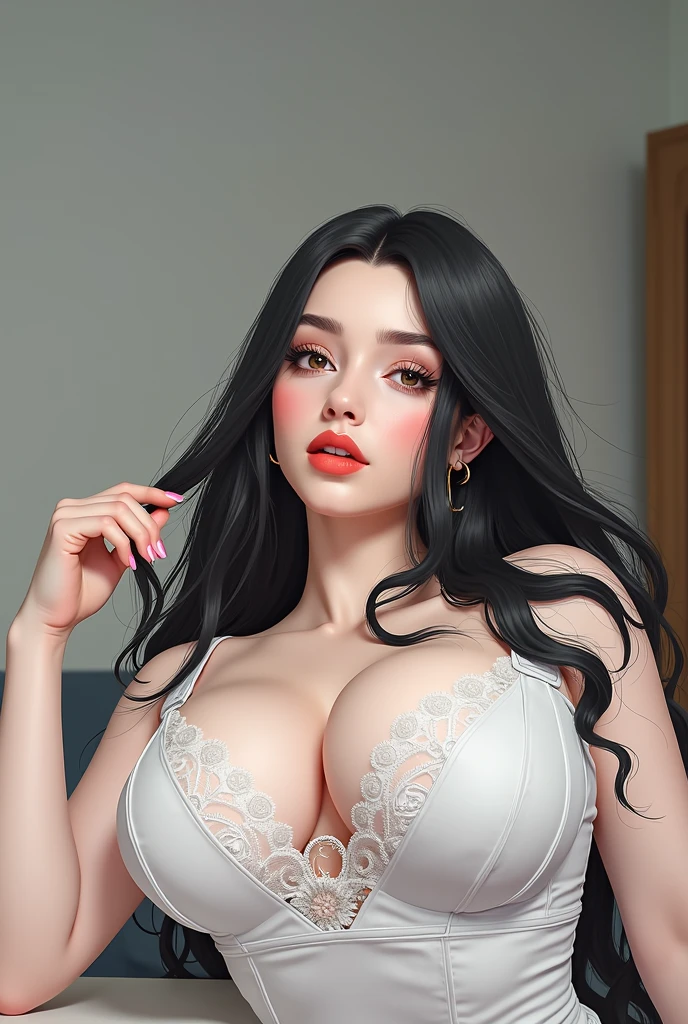 centrada, visual chave, intrincado, altamente detalhado, breathtaking beauty, lineart preciso, vibrante, Comprehensive cinematic, Carne Griffiths, Conrad Roset, (o retrato mais bonito do mundo:1.5), rosto detalhado, olhos detalhados, detailed thin red lips
