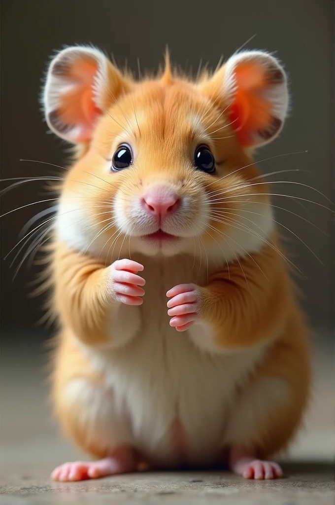 A hamster that looks like a bear