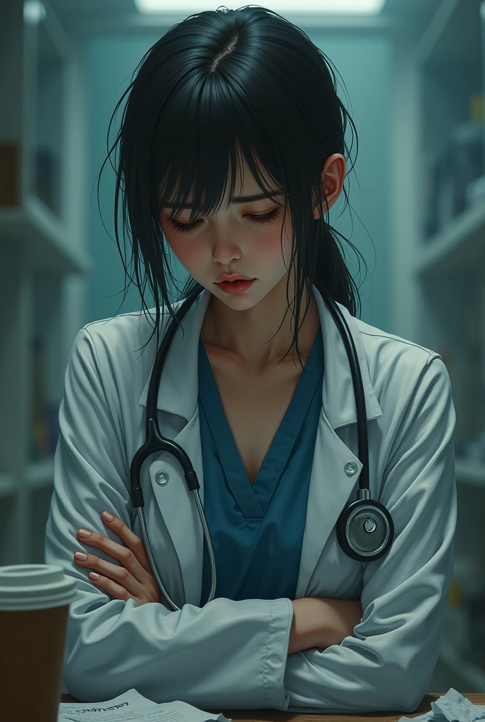 /imagine
that lady doctor got hurt
