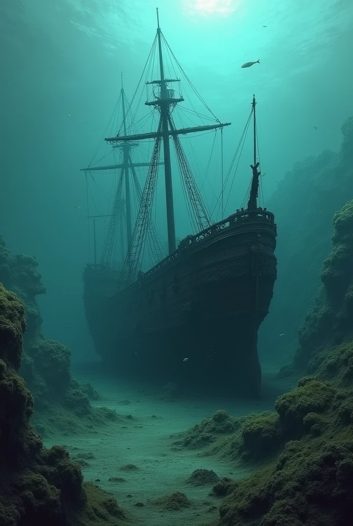 Ships sunk for hundreds of years