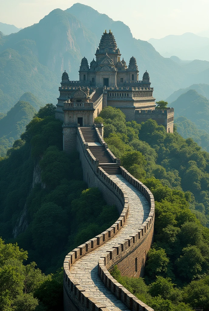 Cambodia Ankor wat vs China Great wall
