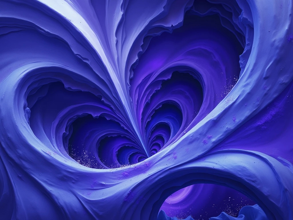 An abstract and shapeless being of pure energy. ((changing, knowledge, defiance, plotting, foreseeing)),((violet,blue,purple)).((deep wiew)),photographic,ultra high resolution,hyperdetailed, masterpiece, 3d modelling, digital art, abstract art.