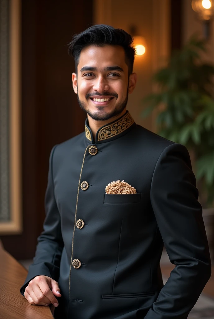 Nepali man at formal dress age 23