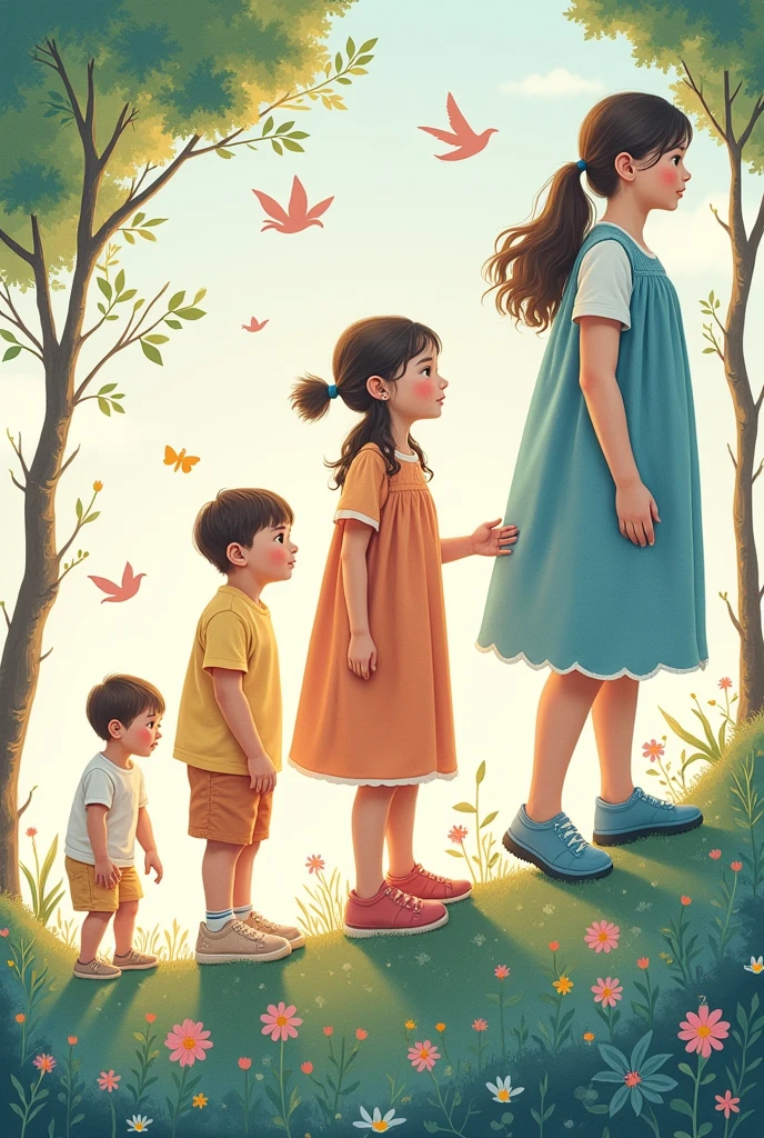 Create poster for the developmental tasks of Infancy, Childhood and Adolescence.