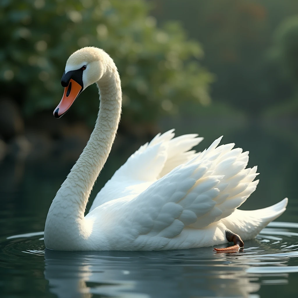 Besutiful swan