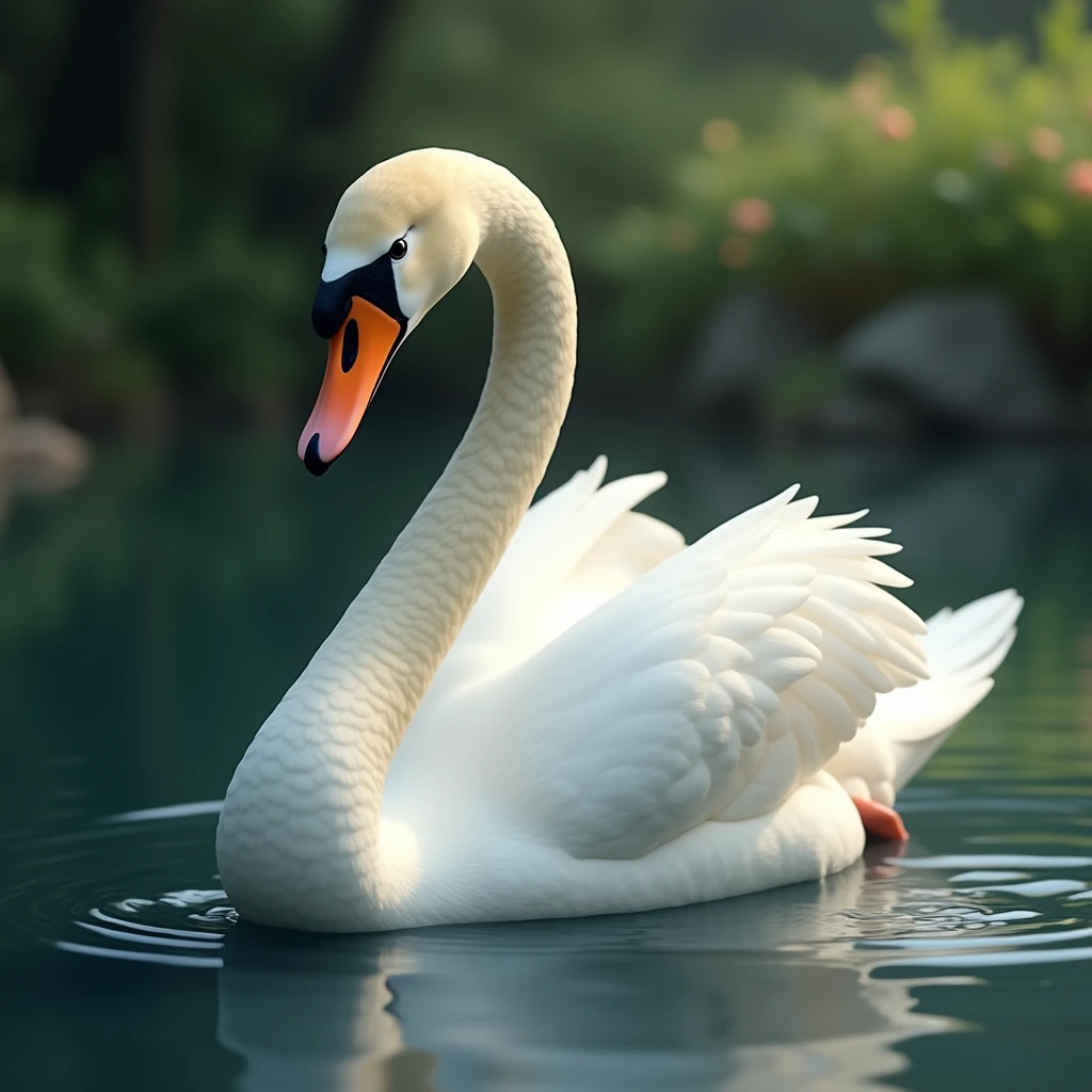 Besutiful swan