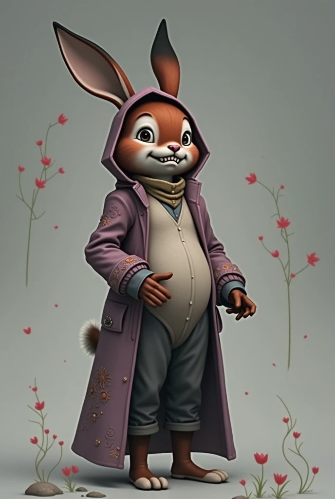 Red bunny costume