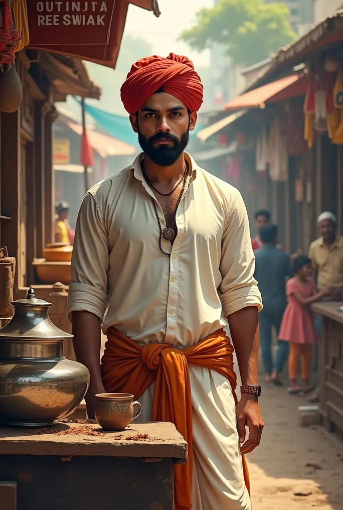 Virat kolhi as chaiwala