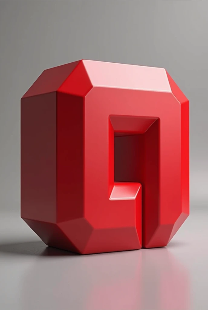 Red 3d logo realism maintenance
