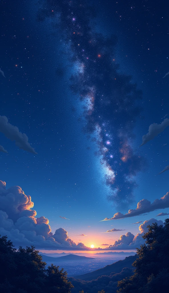 Pointillism Stars 