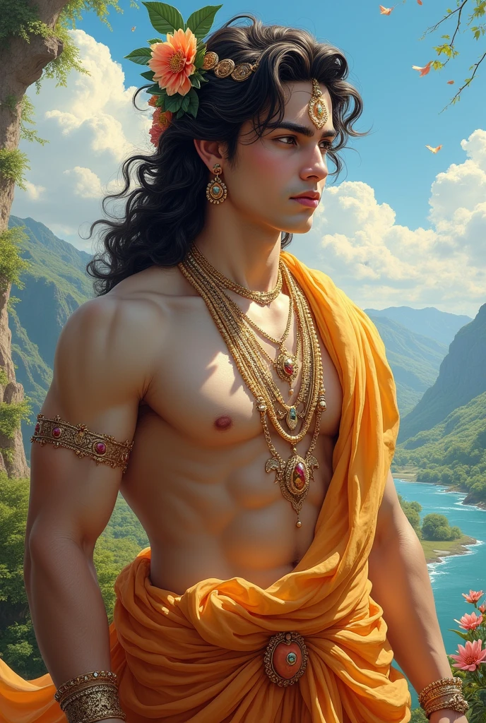 Most handsome man of the world vasudev Shri Krishna 