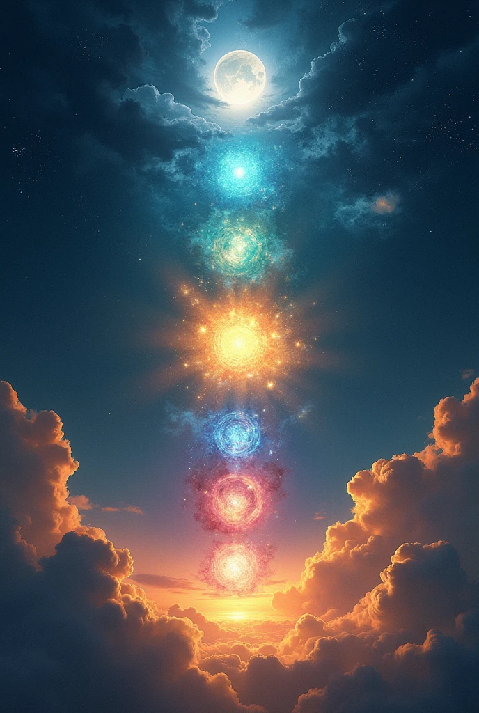 (Who has created the seven heavens one above the other;) meaning stacked one on top of the other. Are they connected to each other, meaning that they are in elevated ascension, some of them being stacked above others, or separated with space between them There are two views concerning this, and the most correct opinion seems to be the latter as is proven in the Hadith of Isra' (the Prophet's Night Journey) and other narrations. Concerning Allah's statement,