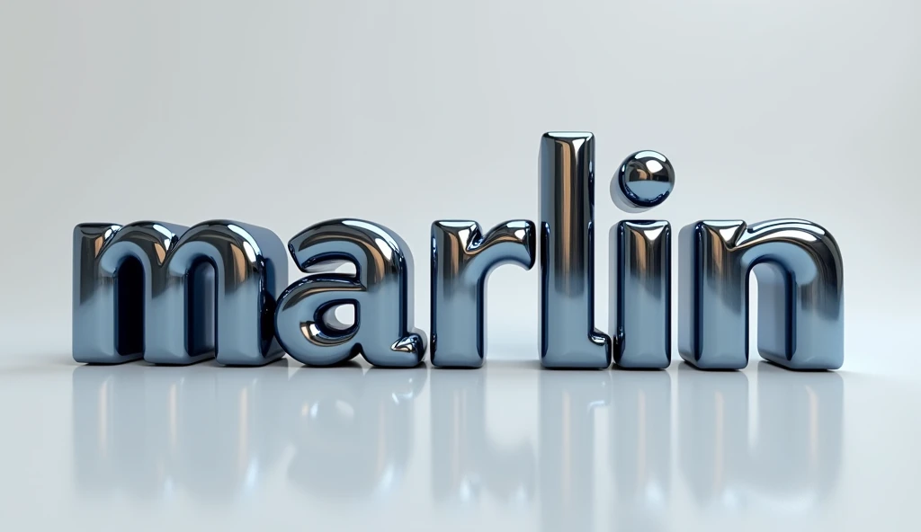 CREATIVE "MARLIN "WORD in glossy letter