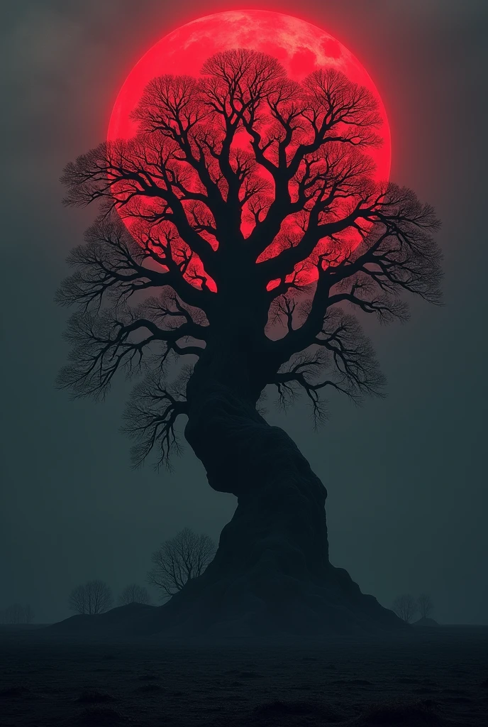 Red roj ni blak tree
