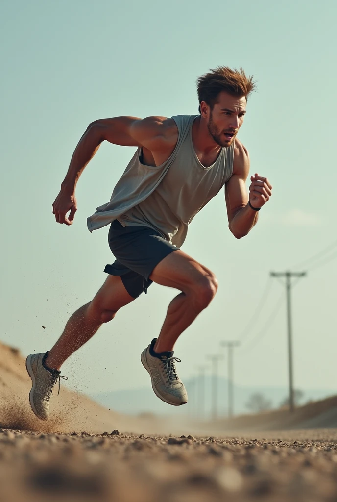 person running