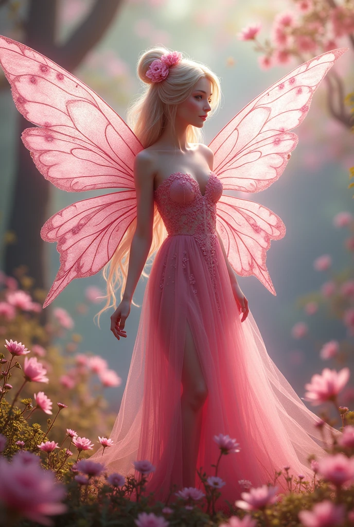 Buteyful pink farrey lend