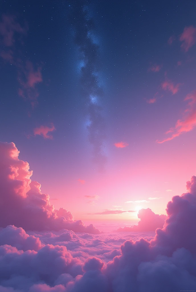 Highest quality、masterpiece、Film Grain、Ultra-high resolution、pink Starry Sky