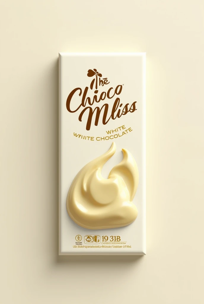 Now make packaging of chocobliss flavors white chocolate give the packaging like dairy milk chocolate