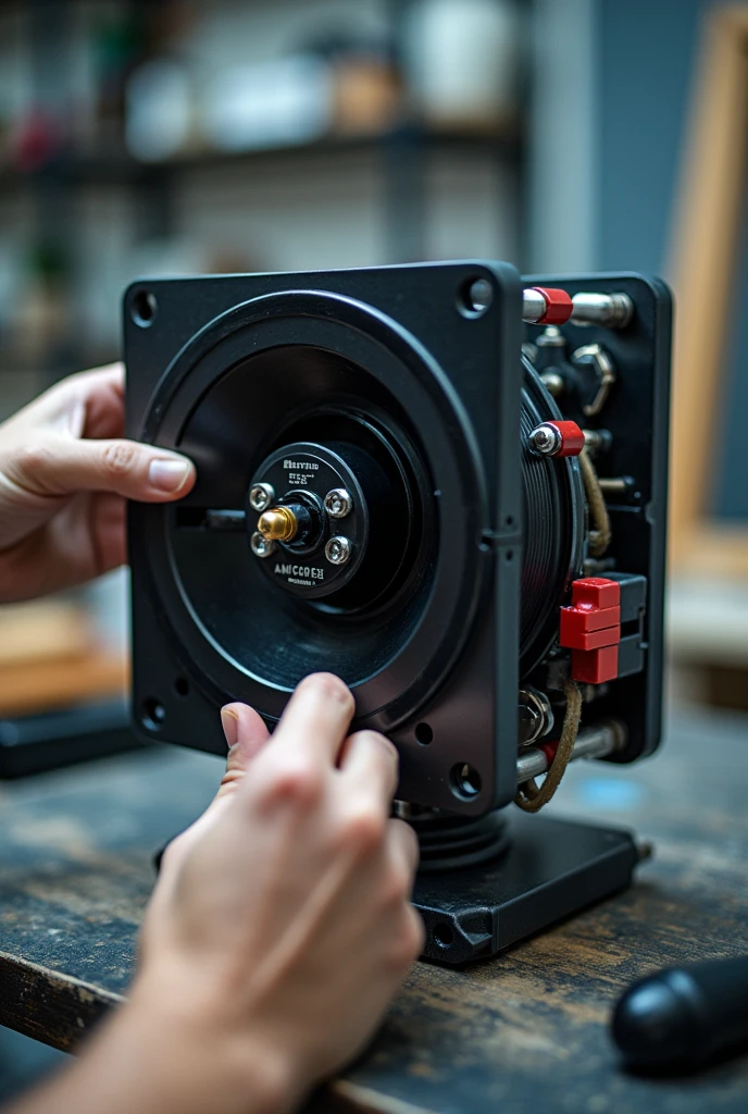 Assemble the Driver and Sound Tube: Attach the driver and sound tube to the housing, making sure they are properly aligned for optimal sound delivery.