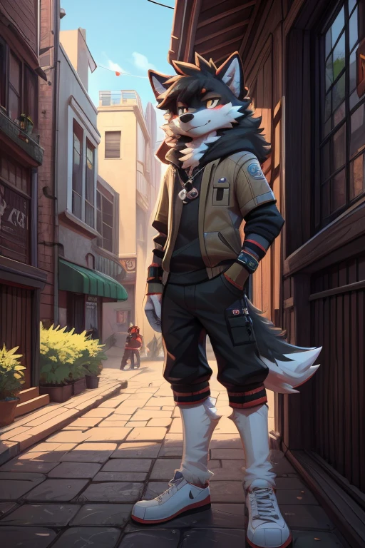 hi-res, good graphics, great anatomy, anatomically correct, solo, male, masterpiece, detailed background, (by yupa, Xing1, oro97 clyde wolf(artist), zackary911, t0l0k), 