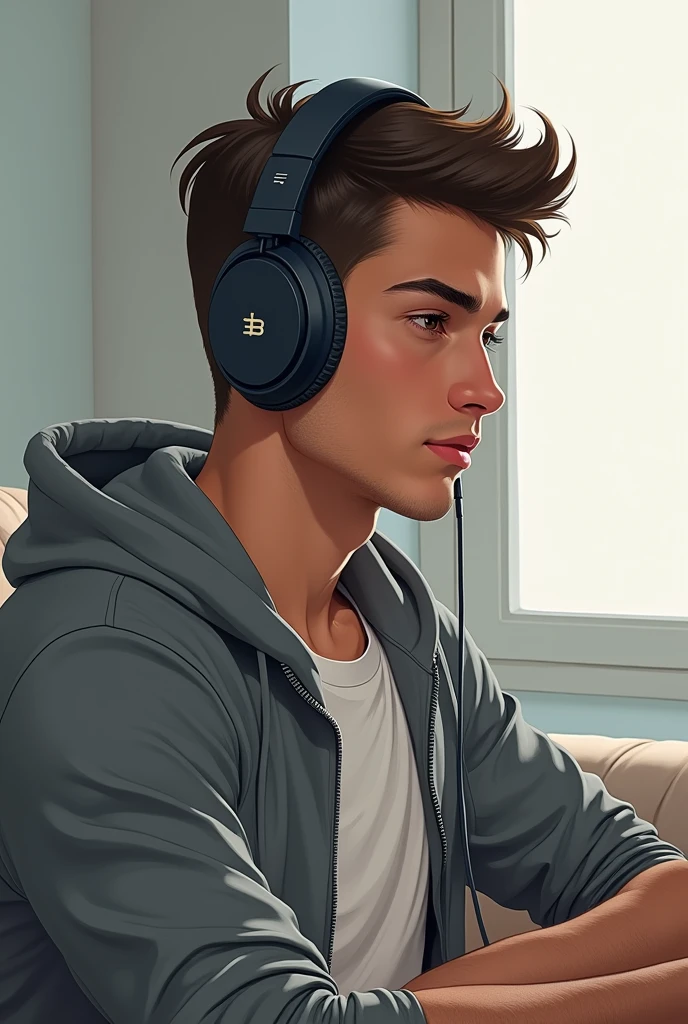 Mike and headphone