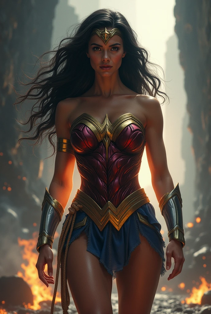 Naked Wonder Woman
