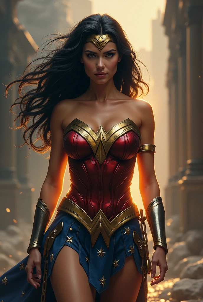 Naked Wonder Woman
