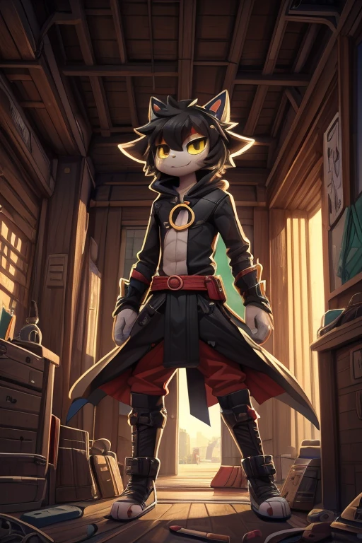 hi-res, good graphics, great anatomy, anatomically correct, solo, male, masterpiece, detailed background, (by yupa, Xing1, oro97, zackary911, t0l0k),