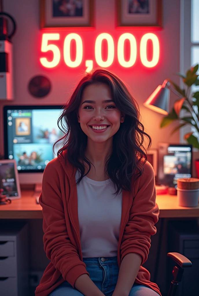 I have 50,000 subscribers, people congratulate me
