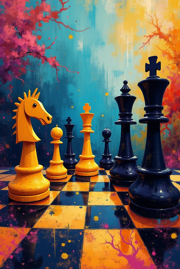 chess expressionism art