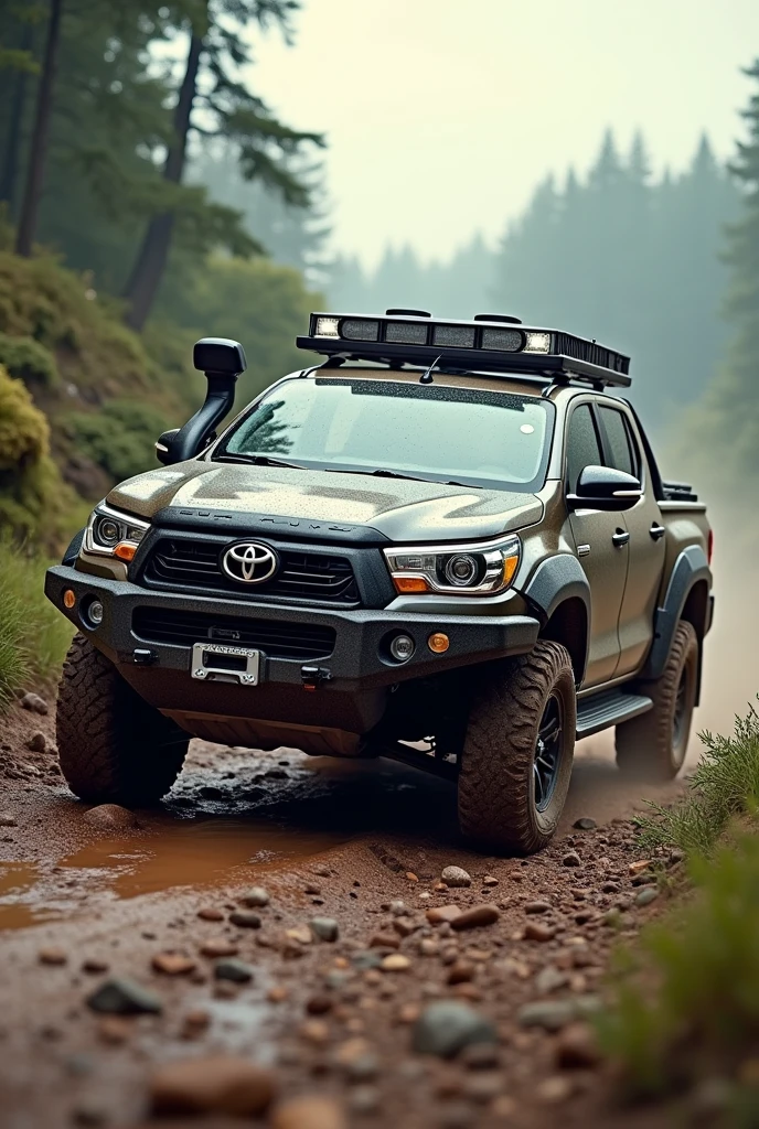 Create an image of a Hilux