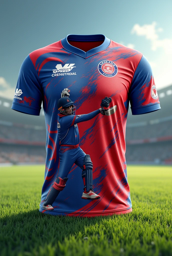 Nepal Cricket jersey with players