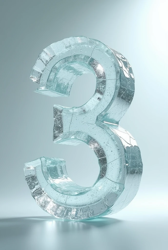 (Photorealism:1.2), (Glass( letter) is Plus)