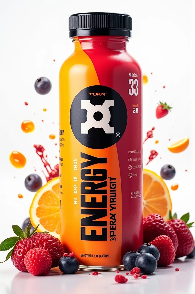 Create me a product: juice that gives energy to athletes