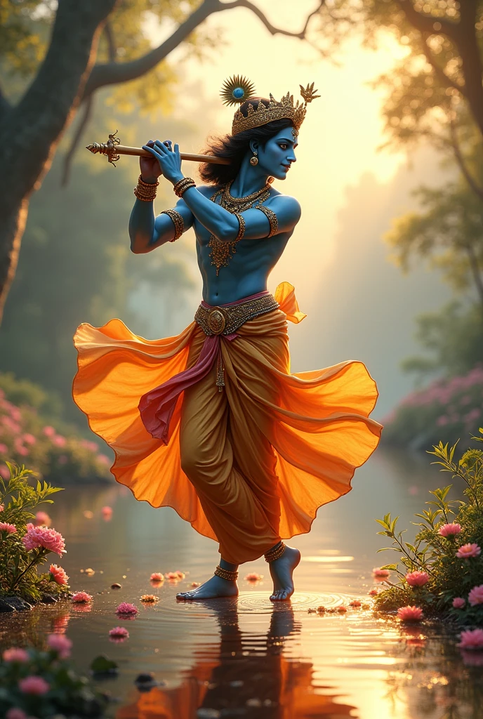 Krishna ji dancing