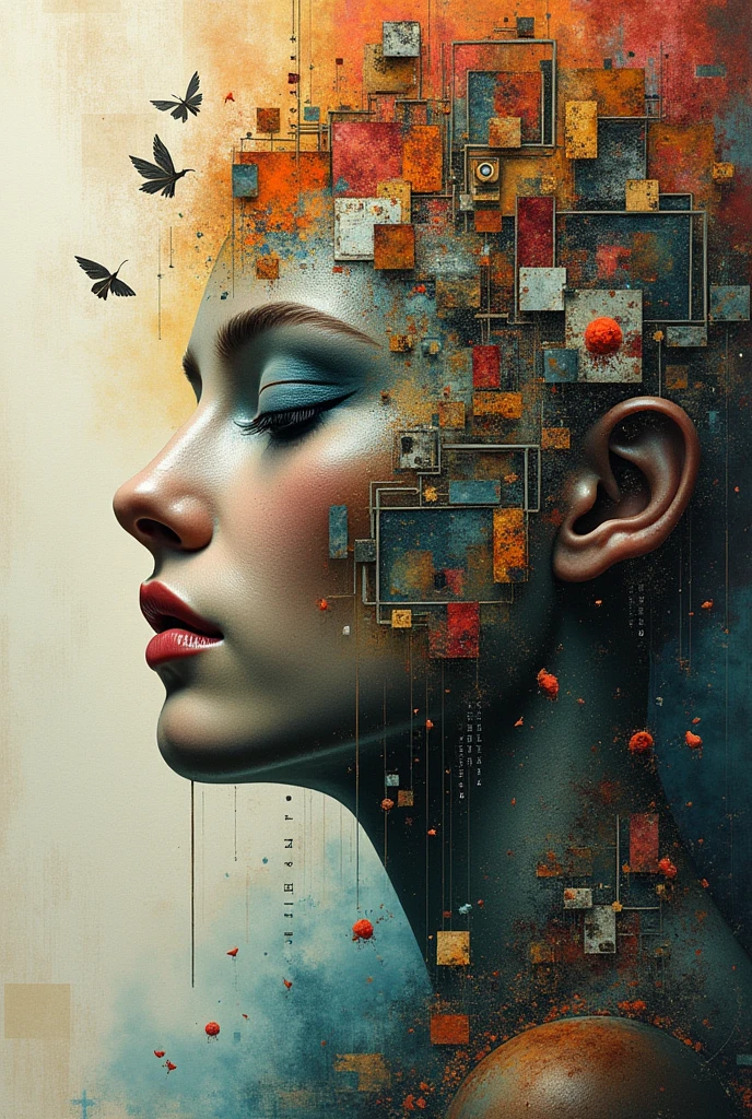 Collage that shows a holistic and partial point of view.