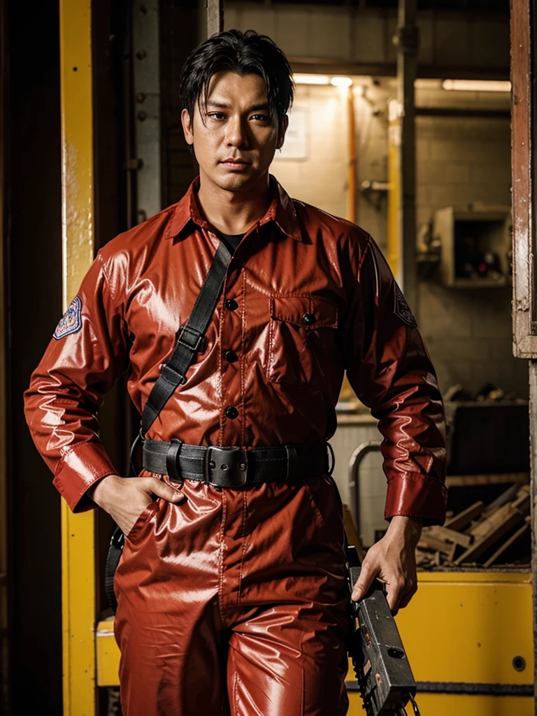 Chainsawman in a fireman outfit
Scdf
Anime
