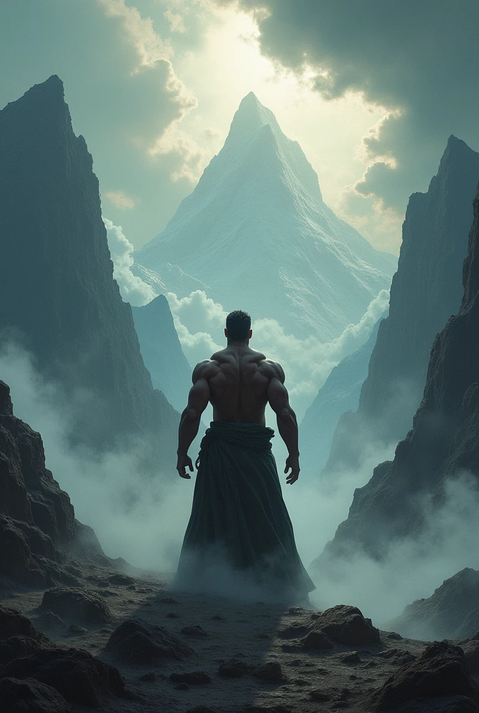 A strong man alone agaisn't his destiny, epic