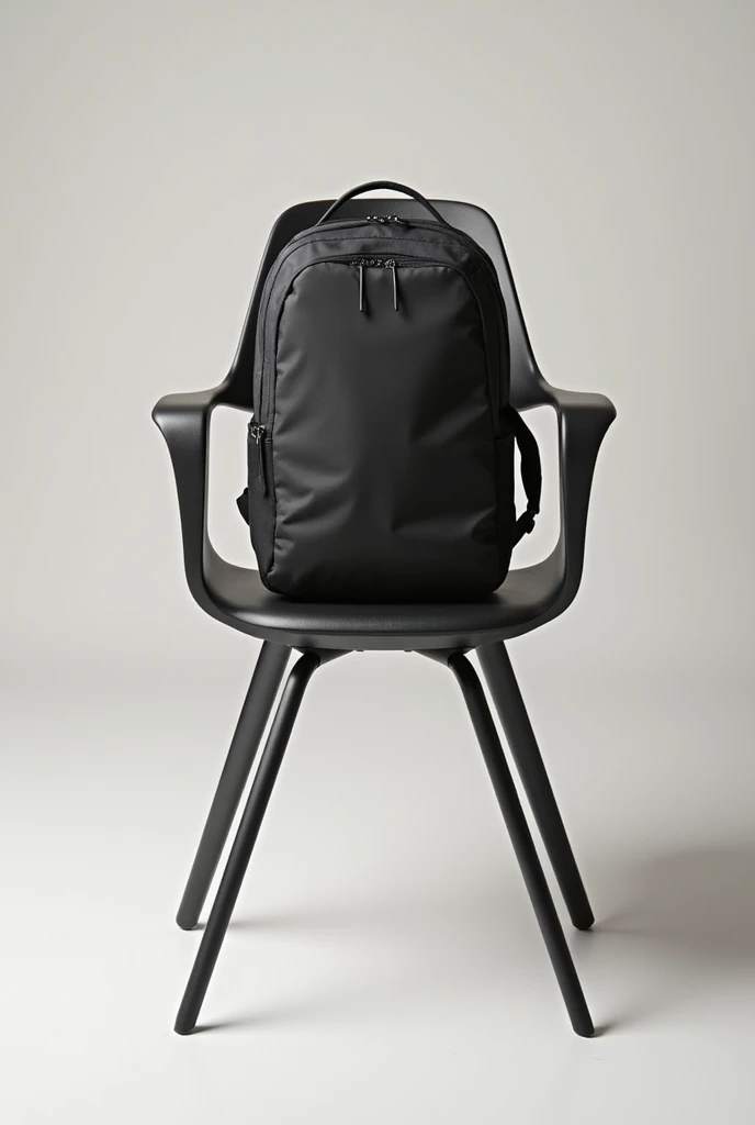 A chair with a special function with design where it can also hold a backpack please show me how I should implement my idea and can draw it No, you can sit there and the chair has a function next to it or on it where it holds the backpack in drawing create a model to draw