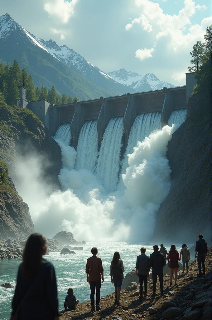 Breaking dam